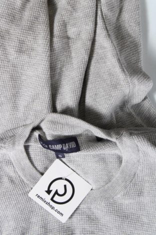 Ανδρικό πουλόβερ Camp David, Μέγεθος S, Χρώμα Γκρί, Τιμή 9,25 €