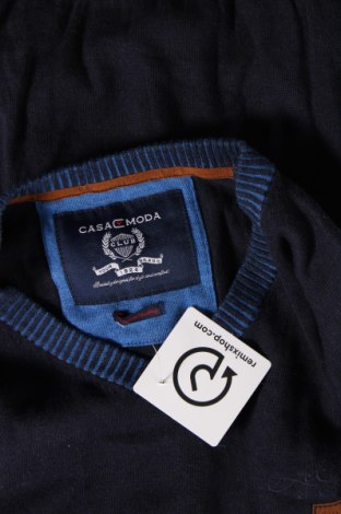 Мъжки пуловер Casa Moda, Размер M, Цвят Син, Цена 17,60 лв.