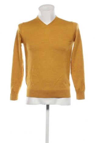 Мъжки пуловер Christian Berg, Размер S, Цвят Жълт, Цена 7,83 лв.