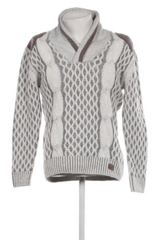 Pánsky sveter  Cipo & Baxx, Veľkosť L, Farba Sivá, Cena  16,72 €
