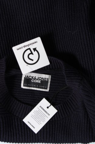 Męski sweter Core By Jack & Jones, Rozmiar L, Kolor Niebieski, Cena 90,63 zł