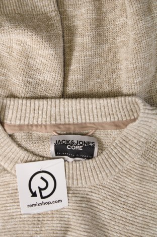 Męski sweter Core By Jack & Jones, Rozmiar L, Kolor Beżowy, Cena 72,50 zł