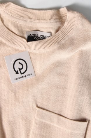 Pánsky sveter  Core By Jack & Jones, Veľkosť L, Farba Béžová, Cena  6,31 €