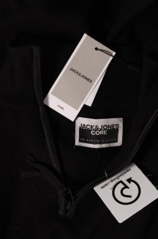 Męski sweter Core By Jack & Jones, Rozmiar L, Kolor Czarny, Cena 45,31 zł