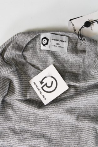 Ανδρικό πουλόβερ Core By Jack & Jones, Μέγεθος S, Χρώμα Γκρί, Τιμή 6,31 €