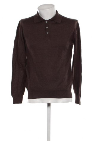 Мъжки пуловер Daniel Hechter, Размер M, Цвят Кафяв, Цена 27,20 лв.