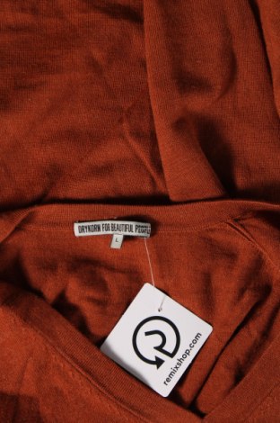 Мъжки пуловер Drykorn for beautiful people, Размер L, Цвят Кафяв, Цена 27,20 лв.