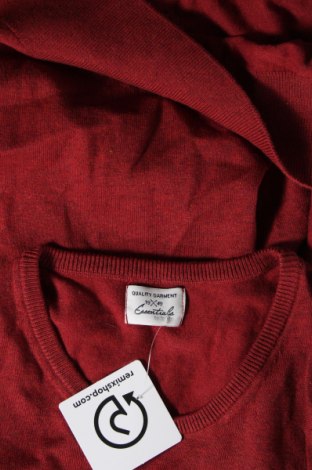 Мъжки пуловер Essentials by Tchibo, Размер M, Цвят Червен, Цена 13,92 лв.