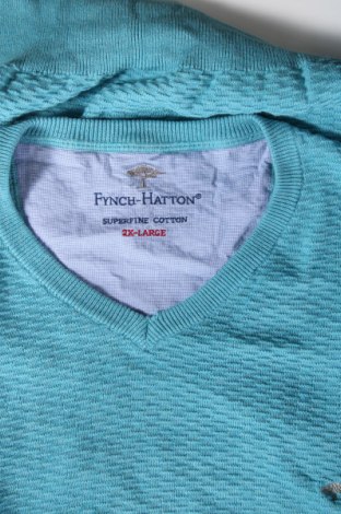 Мъжки пуловер Fynch-Hatton, Размер XXL, Цвят Син, Цена 11,00 лв.