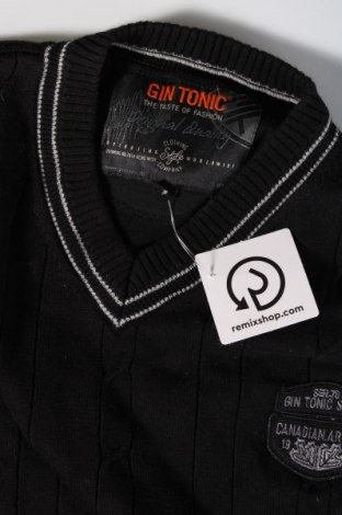 Ανδρικό πουλόβερ Gin Tonic, Μέγεθος L, Χρώμα Μαύρο, Τιμή 8,97 €