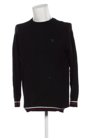 Мъжки пуловер Guess, Размер L, Цвят Черен, Цена 136,00 лв.