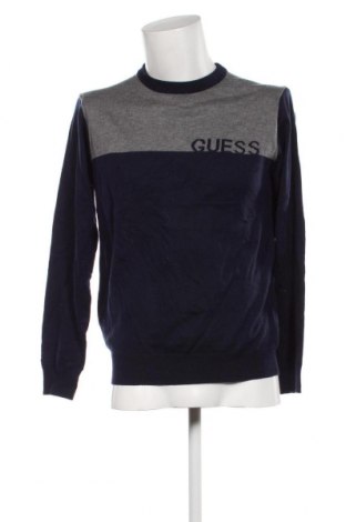 Мъжки пуловер Guess, Размер M, Цвят Син, Цена 77,52 лв.