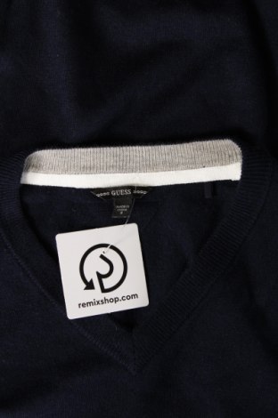 Мъжки пуловер Guess, Размер S, Цвят Син, Цена 136,00 лв.