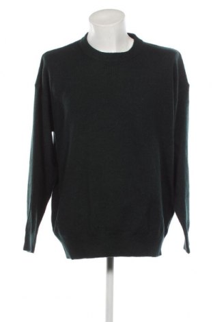 Мъжки пуловер H&M L.O.G.G., Размер XL, Цвят Зелен, Цена 8,99 лв.