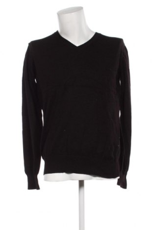 Мъжки пуловер H&M L.O.G.G., Размер L, Цвят Черен, Цена 9,28 лв.