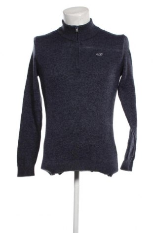 Мъжки пуловер Hollister, Размер S, Цвят Син, Цена 19,44 лв.