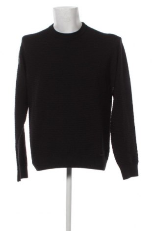 Ανδρικό πουλόβερ Hugo Boss, Μέγεθος L, Χρώμα Μαύρο, Τιμή 100,11 €