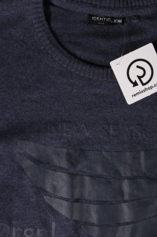 Ανδρικό πουλόβερ Identic, Μέγεθος XXL, Χρώμα Μπλέ, Τιμή 9,15 €