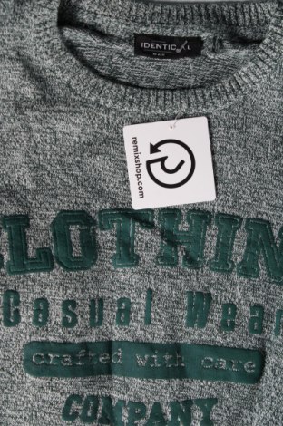 Ανδρικό πουλόβερ Identic, Μέγεθος L, Χρώμα Πράσινο, Τιμή 8,61 €