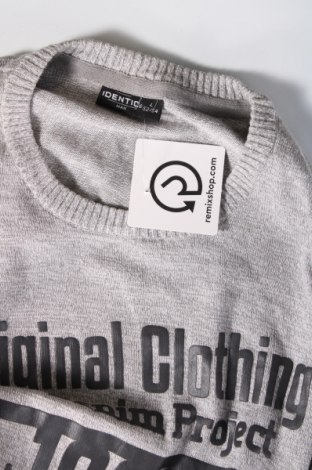 Ανδρικό πουλόβερ Identic, Μέγεθος L, Χρώμα Γκρί, Τιμή 8,61 €