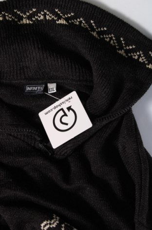 Мъжки пуловер Infinity, Размер XXL, Цвят Черен, Цена 11,89 лв.