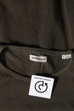 Ανδρικό πουλόβερ Jack & Jones, Μέγεθος XL, Χρώμα Πράσινο, Τιμή 7,36 €