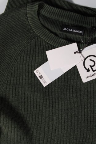 Ανδρικό πουλόβερ Jack & Jones, Μέγεθος L, Χρώμα Πράσινο, Τιμή 8,76 €