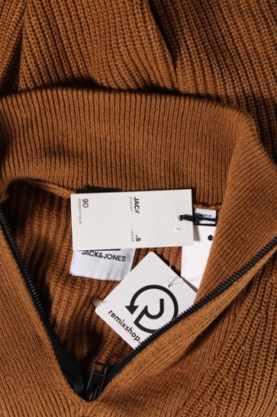 Ανδρικό πουλόβερ Jack & Jones, Μέγεθος S, Χρώμα Καφέ, Τιμή 8,06 €