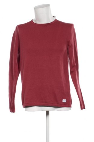Мъжки пуловер Jack & Jones, Размер L, Цвят Розов, Цена 17,00 лв.