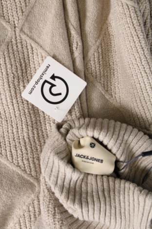 Ανδρικό πουλόβερ Jack & Jones PREMIUM, Μέγεθος L, Χρώμα  Μπέζ, Τιμή 8,76 €