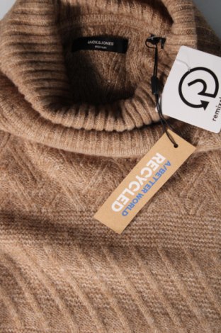 Мъжки пуловер Jack & Jones PREMIUM, Размер L, Цвят Кафяв, Цена 68,00 лв.
