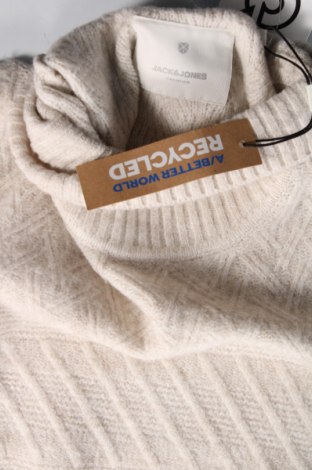 Ανδρικό πουλόβερ Jack & Jones PREMIUM, Μέγεθος L, Χρώμα Λευκό, Τιμή 7,71 €