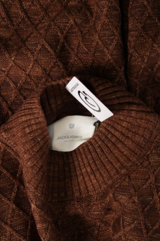 Ανδρικό πουλόβερ Jack & Jones PREMIUM, Μέγεθος L, Χρώμα Καφέ, Τιμή 15,77 €