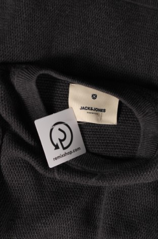 Мъжки пуловер Jack & Jones PREMIUM, Размер L, Цвят Сив, Цена 68,00 лв.