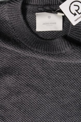 Ανδρικό πουλόβερ Jack & Jones PREMIUM, Μέγεθος L, Χρώμα Γκρί, Τιμή 15,77 €