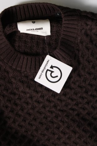 Herrenpullover Jack & Jones PREMIUM, Größe L, Farbe Braun, Preis € 8,99