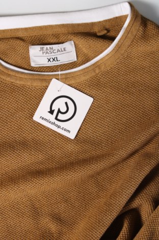 Мъжки пуловер Jean Pascale, Размер XXL, Цвят Кафяв, Цена 29,00 лв.
