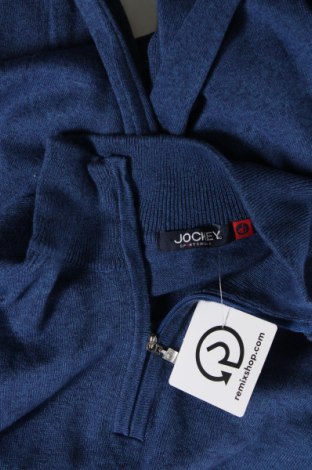 Мъжки пуловер Jockey, Размер M, Цвят Син, Цена 29,00 лв.