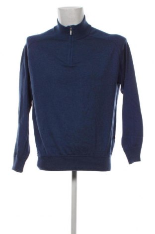 Мъжки пуловер Jockey, Размер M, Цвят Син, Цена 15,66 лв.