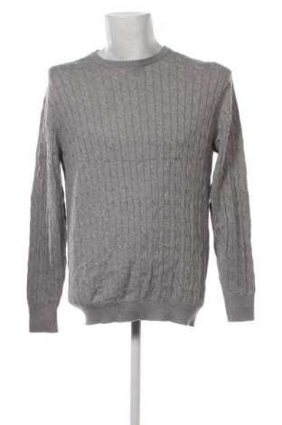 Ανδρικό πουλόβερ John Adams, Μέγεθος L, Χρώμα Γκρί, Τιμή 7,36 €