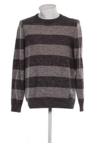Мъжки пуловер John Devin, Размер L, Цвят Сив, Цена 15,66 лв.