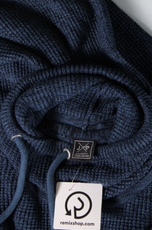 Мъжки пуловер John Devin, Размер L, Цвят Син, Цена 14,50 лв.