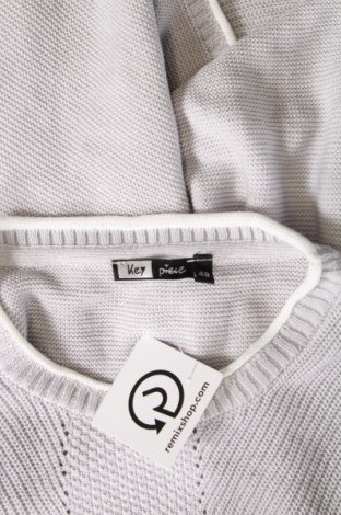 Ανδρικό πουλόβερ Key, Μέγεθος M, Χρώμα Γκρί, Τιμή 5,34 €