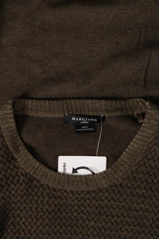 Męski sweter Marciano by Guess, Rozmiar L, Kolor Zielony, Cena 274,91 zł