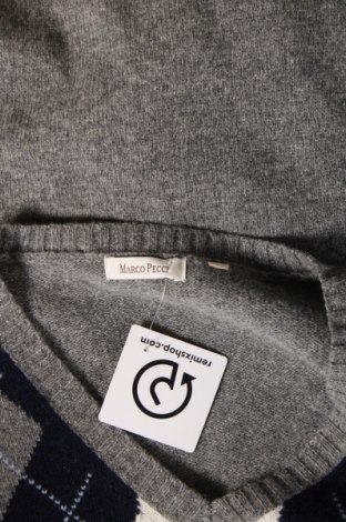 Мъжки пуловер Marco Pecci, Размер M, Цвят Сив, Цена 29,00 лв.