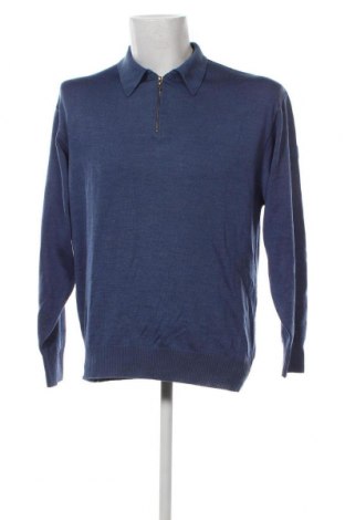 Ανδρικό πουλόβερ Marz, Μέγεθος L, Χρώμα Μπλέ, Τιμή 16,16 €