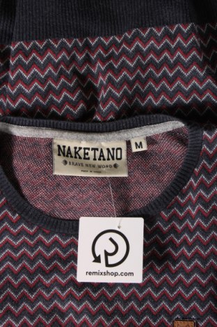 Мъжки пуловер Naketano, Размер M, Цвят Многоцветен, Цена 44,00 лв.