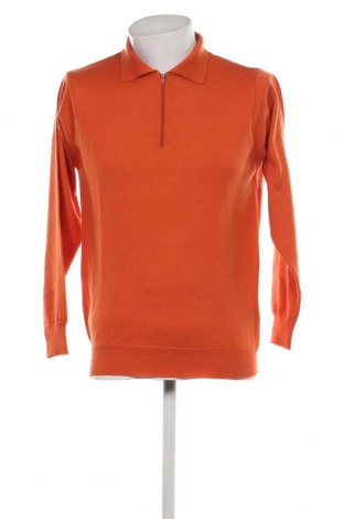 Herrenpullover Niama Man, Größe M, Farbe Orange, Preis € 5,65