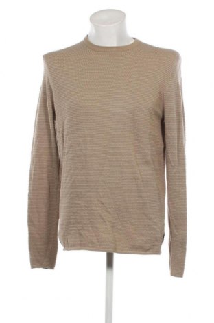 Ανδρικό πουλόβερ Only & Sons, Μέγεθος L, Χρώμα  Μπέζ, Τιμή 8,06 €