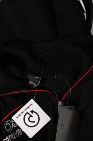 Ανδρικό πουλόβερ Only & Sons, Μέγεθος L, Χρώμα Μαύρο, Τιμή 7,59 €